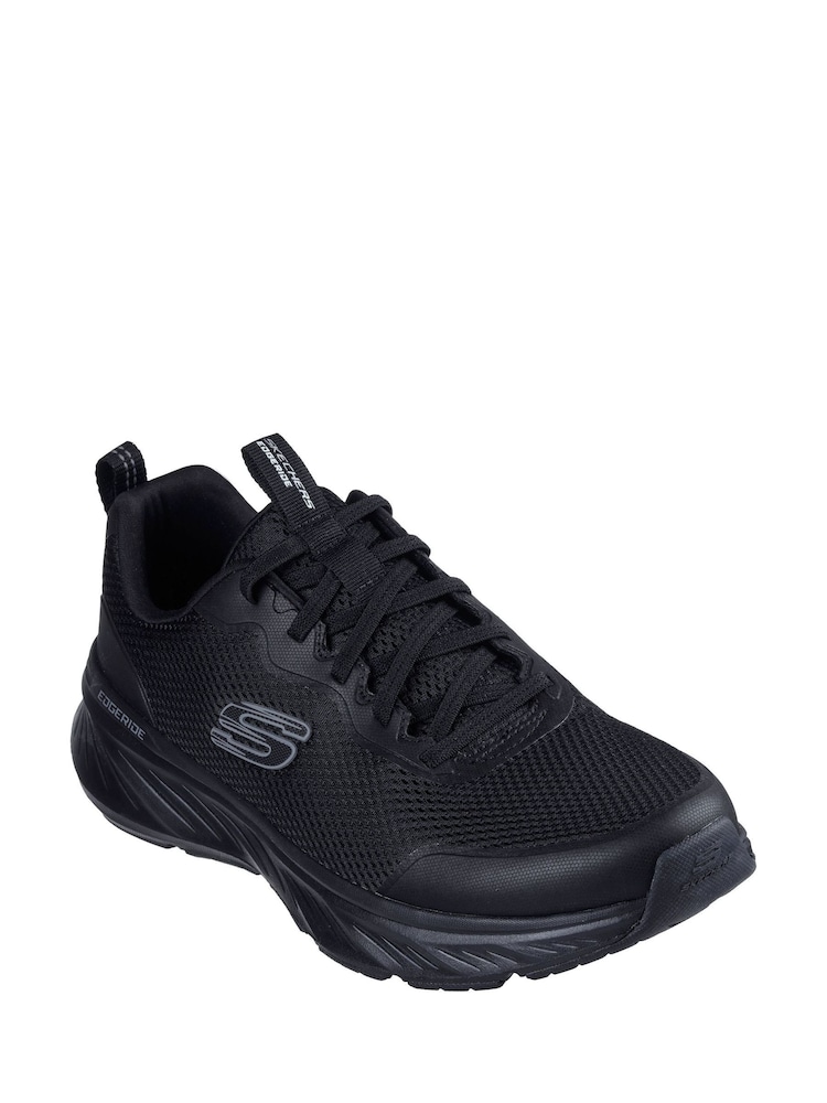 Skechers Black Edgeride Trainers - Image 2 of 5
