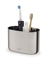 Joseph Joseph Easy Store Luxe Large Toothbrush Caddy Stainless Steel - Image 4 of 6