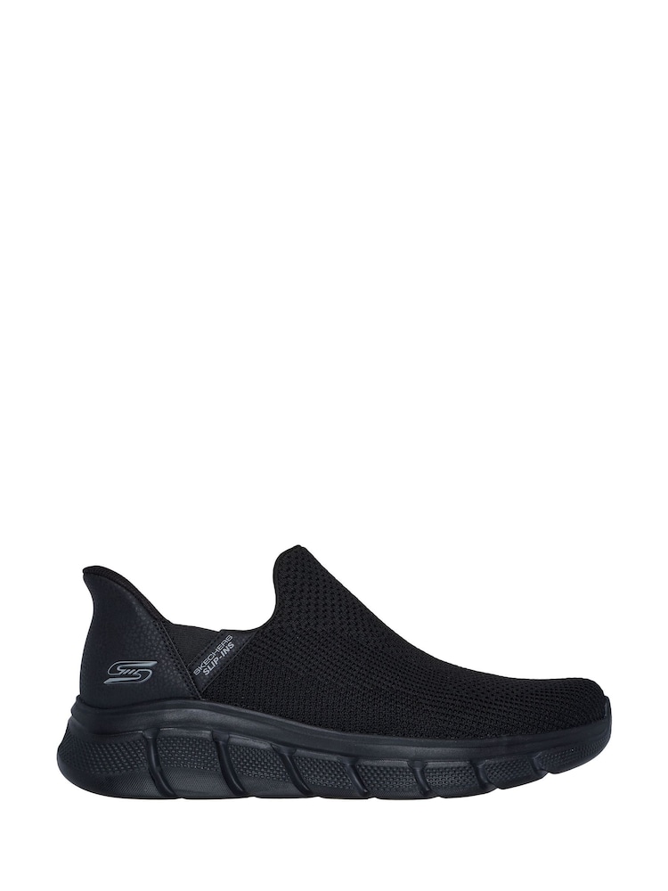 Negro - Zapatillas sin cordones Bobs B Flex de Skechers - Imagen 1 de 5