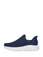 Blue - Skechers Bobs B Flex Slip In Trainers - Image 3 of 5