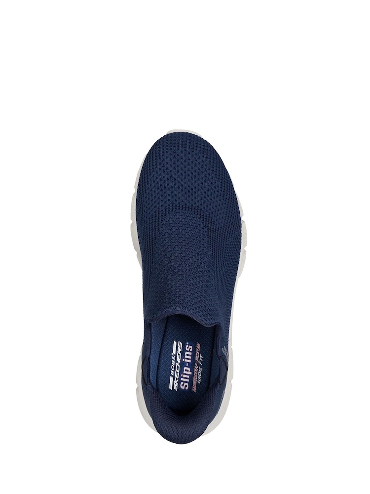 Albastru - Pantofi sport Skechers Bobs B Flex Slip In - Image 4 of 5