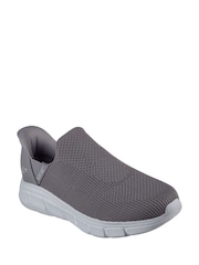Grey - Skechers Bobs B Flex Slip In Trainers - Image 3 of 5
