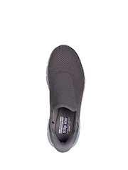 Grey - Skechers Bobs B Flex Slip In Trainers - Image 4 of 5