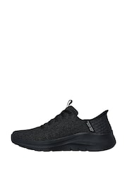 Skechers Black Mens Arch Fit 2.0 Slip In Look Ahead Trainers - Image 2 of 5