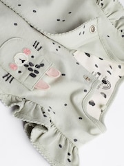 Black/White Baby Rompers 3 Pack - Image 8 of 10