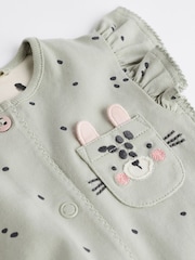 Black/White Baby Rompers 3 Pack - Image 9 of 10