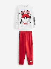 Pokémon Red/White License Pyjamas (4-14yrs) - Image 1 of 4