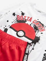 Pokémon Red/White License Pyjamas (4-14yrs) - Image 3 of 4