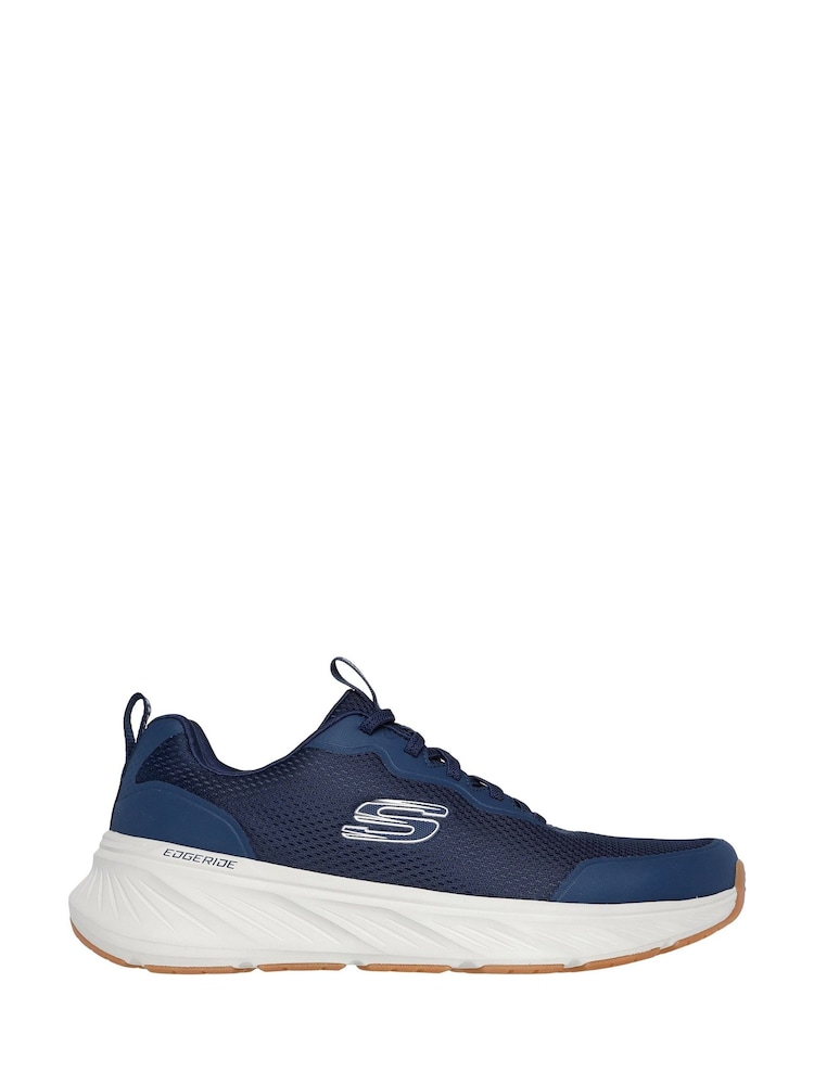 Skechers Blue Edgeride Trainers - Image 1 of 3 Skechers Blue Edgeride Trainers - Image 1 of 3