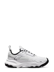 Nike White/Grey TC 7900 Trainers - Image 3 of 13