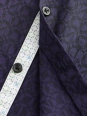 Navy Blue Long Sleeve Shirt And Bow Tie Set (3mths-12yrs) - Image 6 of 6
