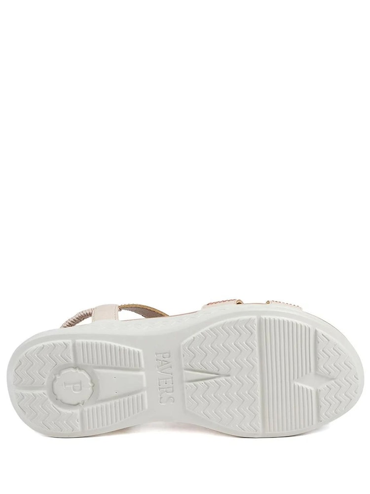 Pavers Pink Stretch Fit Embellished Daily Sandals - Image 5 of 5