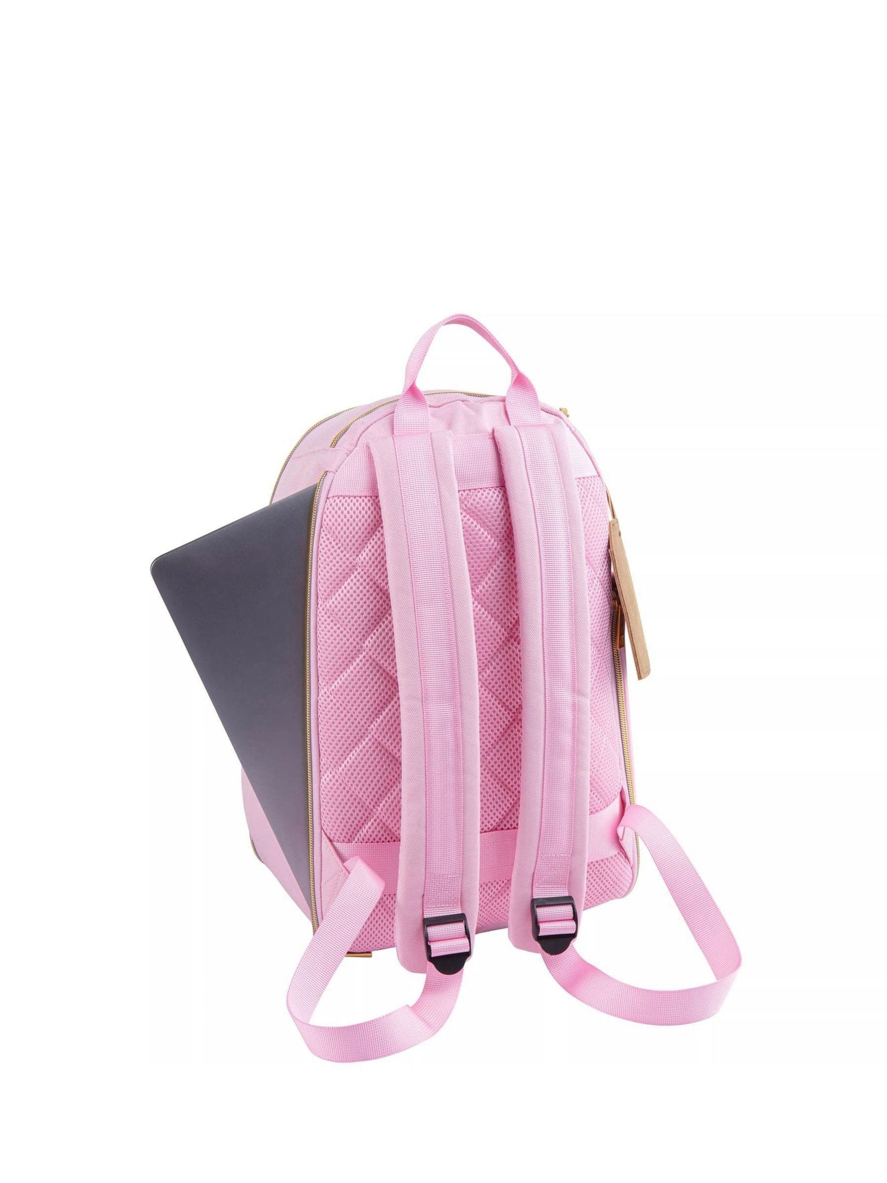 Pink travel backpack sale