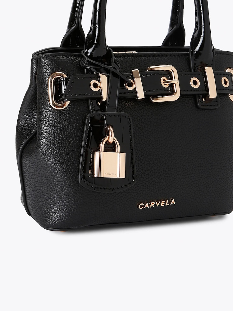 Noir - Sac banane Carvela Maria Micro - Image 5 sur 5 Noir - Sac banane Carvela Maria Micro - Image 5 sur 5