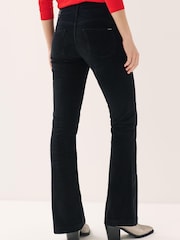 Black Lift, Style And Shape Flare Corduroy Jeans - Image 2 of 8