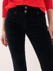 Black Lift, Style And Shape Flare Corduroy Jeans - Image 6 of 8
