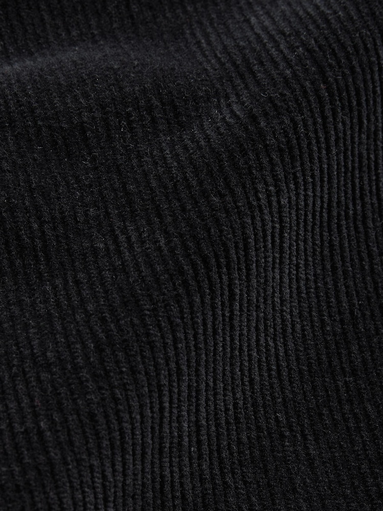 Black Lift, Style And Shape Flare Corduroy Jeans - Image 8 of 8