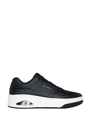 Skechers Black Uno Court Trainers - Image 1 of 5