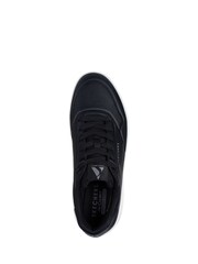 Skechers Black Uno Court Trainers - Image 5 of 5