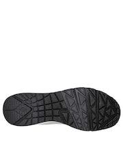 Skechers Grey Standard Fit Mens Uno Stand On Air Lace-Up Sports Trainers - Image 3 of 5