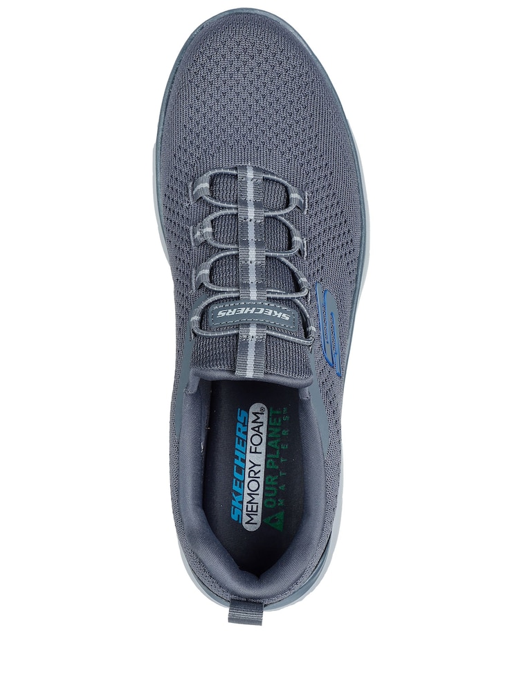 Skechers Grey Mens Summits Tallo Trainers - Image 2 of 5