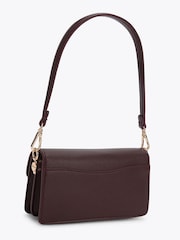 Carvela Maroon Red Fernanda Mini Shoulder Bag - Image 4 of 5