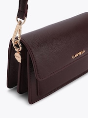 Carvela Maroon Red Fernanda Mini Shoulder Bag - Image 5 of 5