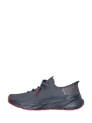 Skechers Grey Edgeride Shoes Slip In - Image 2 of 5