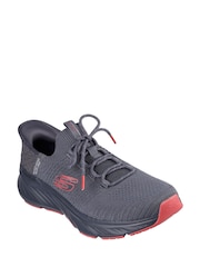 Skechers Grey Edgeride Shoes Slip In - Image 3 of 5