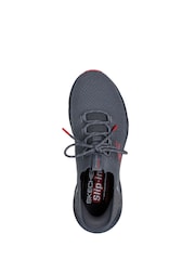 Skechers Grey Edgeride Shoes Slip In - Image 4 of 5
