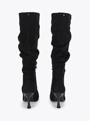 Черный - Высокие сапоги на каблуке KG Kurt Geiger Autumn - Изображение 3 5