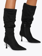 Черный - Высокие сапоги на каблуке KG Kurt Geiger Autumn - Изображение 5 5