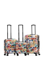 Flight Knight Hardcase Large Check in Suitcases and Cabin Case Luggage Set of 3 - Image 8 of 8