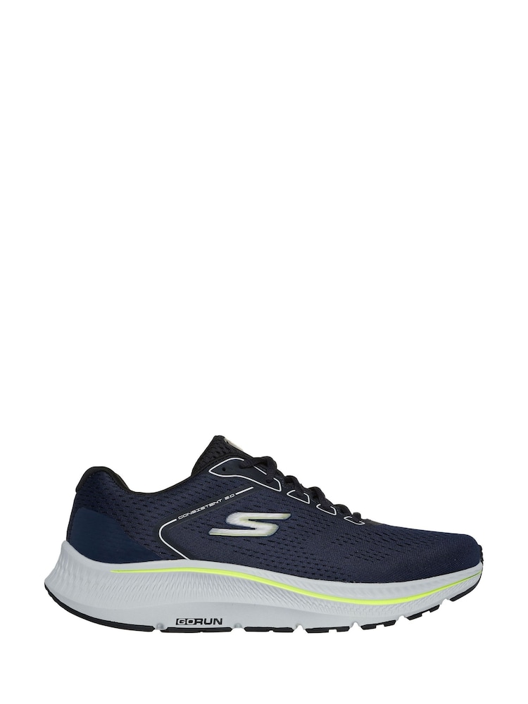 Skechers Blue Go Run Consistent 2.0 Mile Marker Trainers - Image 1 of 4
