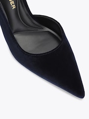KG Kurt Geiger Blue Autumn D'Orsay Heeled Shoes - Image 5 of 5
