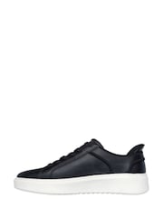 Skechers Black Court Break Double Vented Slip In Trainers - Image 3 of 5