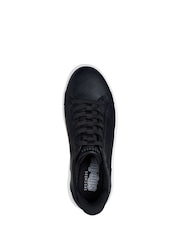 Skechers Black Court Break Double Vented Slip In Trainers - Image 5 of 5