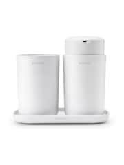 Brabantia Set of 3 White Bathroom Accessories - Image 3 of 3