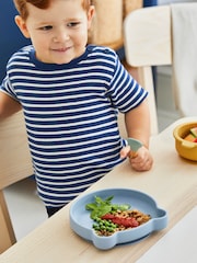 JoJo Maman Bébé Blue My First Silicone Mealtime Bear Set - Image 5 of 7