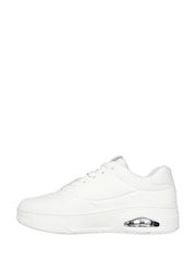 Skechers White Mens Uno Court Trainers - Image 2 of 5
