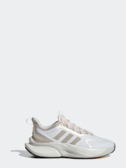 adidas White Sportswear Alphabounce Sustainable Bounce Trainers - Image 1 of 8