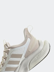 adidas White Sportswear Alphabounce Sustainable Bounce Trainers - Image 7 of 8