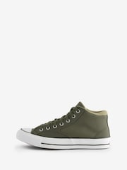 أخضر/أبيض - حذاء رياضة متوسط الطول Malden Street من Converse - Image 2 of 8