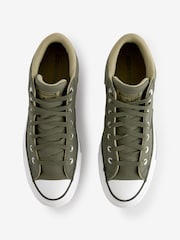 أخضر/أبيض - حذاء رياضة متوسط الطول Malden Street من Converse - Image 5 of 8