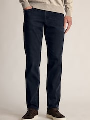 Brook Taverner Dark Blue Regular Fit 5 Pocket Denim Jeans - Image 1 of 3