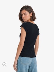 Superdry Essential Square Neck Short Sleeve T-Shirt - 图片2 / 5