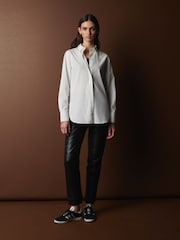 White Premium Long Sleeve Shirt - Image 2 of 9