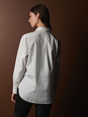 White Premium Long Sleeve Shirt - Image 4 of 9