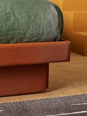 MADE.COM Orange Robyn Platform Storage Bed - Image 4 of 5