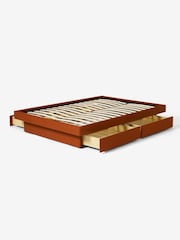 MADE.COM Orange Robyn Platform Storage Bed - Image 5 of 5